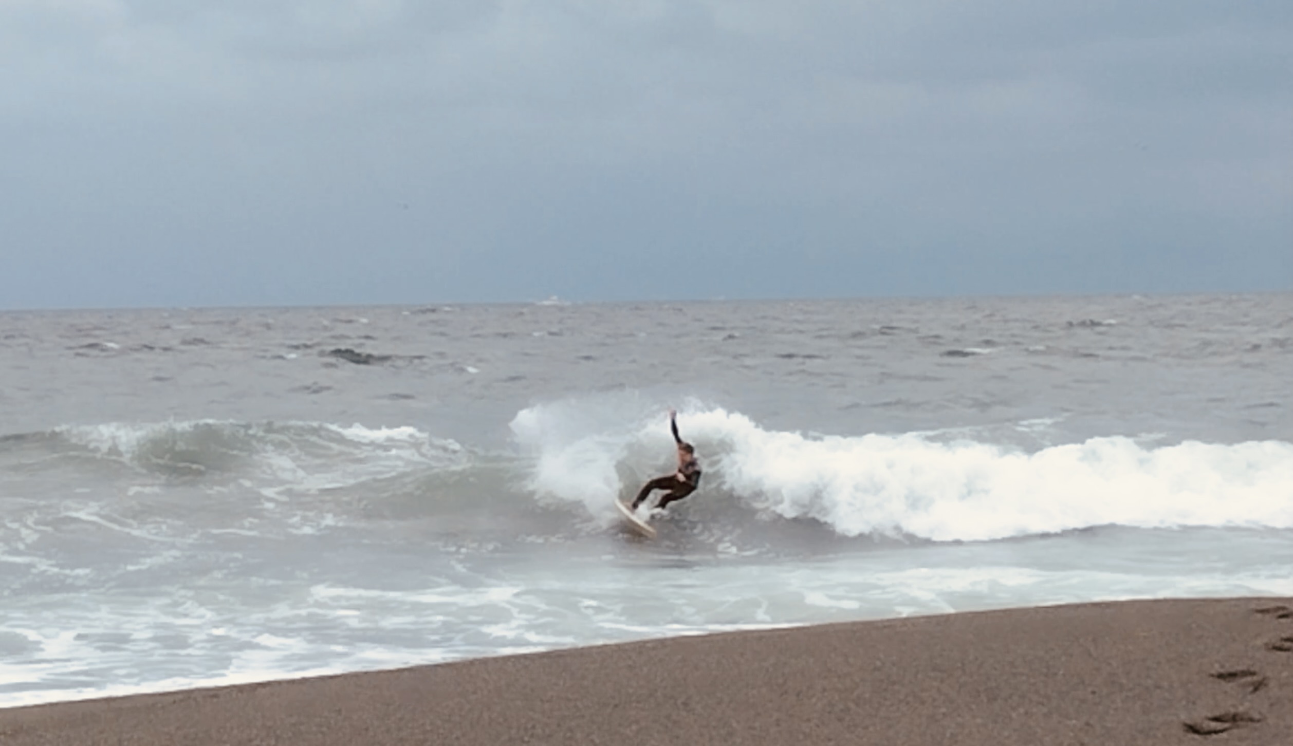 フロントサイドカービングターン